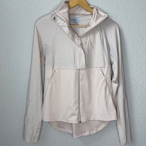 FLX Zip Up Athletic Jacket Hoodie Pink Blush size Medium